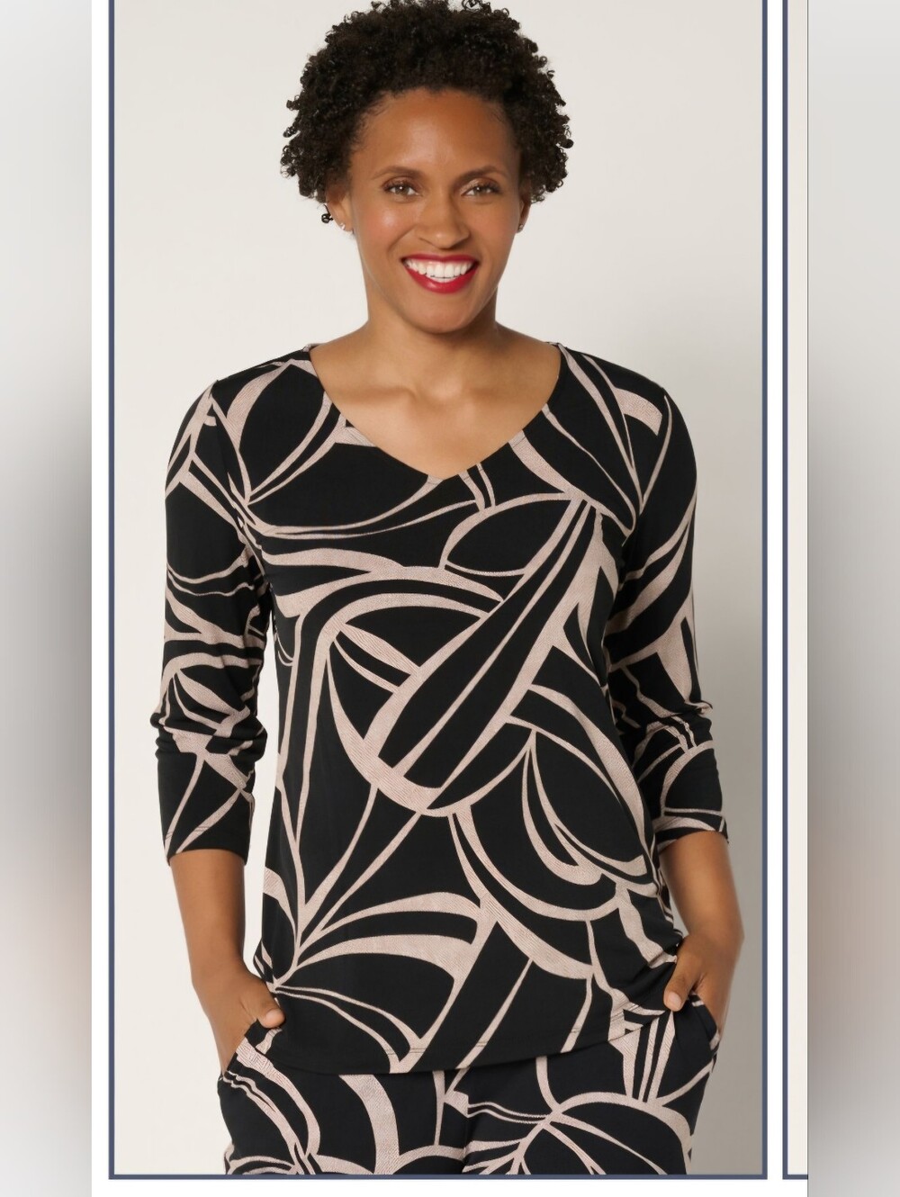 Susan Graver Liquid Knit Top